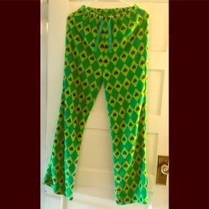 Fuzzy Shamrock PJ Pants